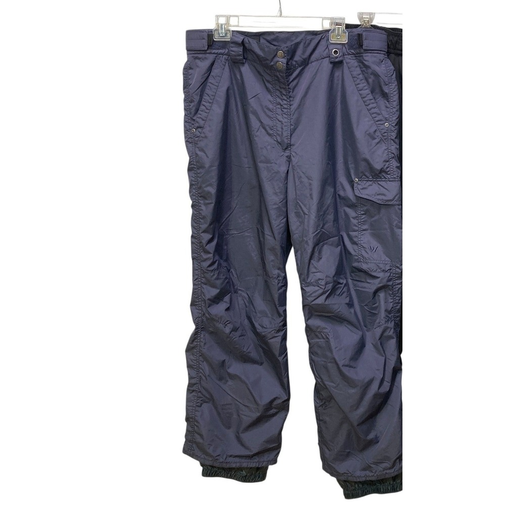 White Sierra Mens Snow Pants Ski Waterproof Insulated‎ Blue L/32 Active Wear